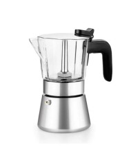 CAFETERA ITALIANA ACERO INOXIDABLE 6 TAZAS FLAVOUR BRA
