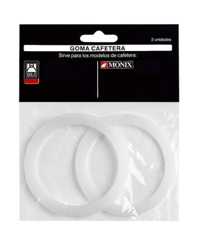 PACK 2 JUNTAS CAFETERAS MONIX-BRA 10 TAZAS