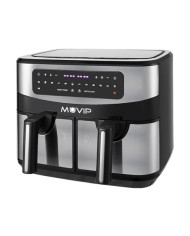 FREIDORA AIRE CALIENTE DOBLE 9 LITROS 2600W PANTALLA TACTIL MUVIP