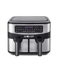 FREIDORA AIRE CALIENTE DOBLE 9 LITROS 2600W PANTALLA TACTIL MUVIP