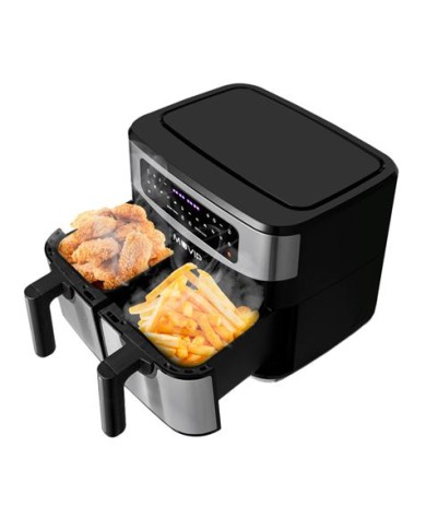 FREIDORA AIRE CALIENTE DOBLE 9 LITROS 2600W PANTALLA TACTIL MUVIP