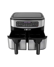 FREIDORA AIRE CALIENTE DOBLE 9 LITROS 2600W PANTALLA TACTIL MUVIP