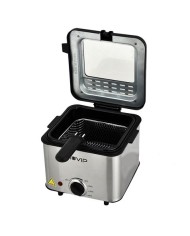 FREIDORA 1.5 LITROS INOXIDABLE 1000W DESMONTABLE MUVIP