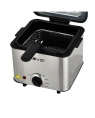 FREIDORA 1.5 LITROS INOXIDABLE 1000W DESMONTABLE MUVIP