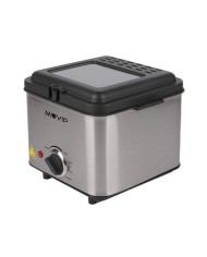 FREIDORA 1.5 LITROS INOXIDABLE 1000W DESMONTABLE MUVIP