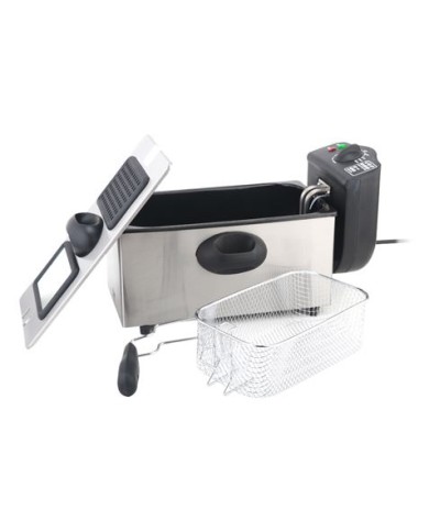 FREIDORA 3 LITROS INOXIDABLE 2000W DESMONTABLE MUVIP