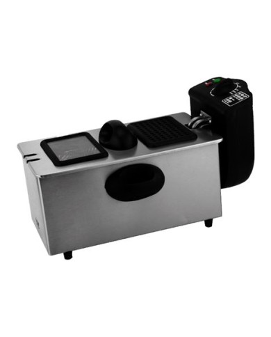 FREIDORA 3 LITROS INOXIDABLE 2000W DESMONTABLE MUVIP