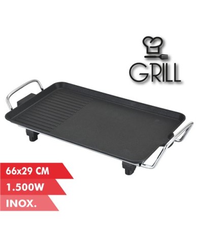 PLANCHA DE ASAR 66X29CM 1500W MUVIP