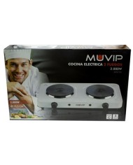 COCINA ELECTRICA 2 FUEGOS 2000W MUVIP