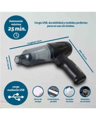 ASPIRADORA PARA COCHE 12KPA FILTRO HEPA GRUNKEL