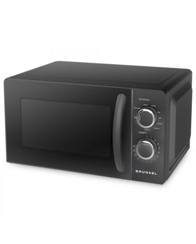 MICROONDAS 20L CON GRILL 700W NEGRO GRUNKEL