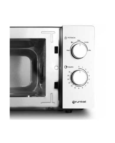 MICROONDAS 20L INOX. 700W GRUNKEL