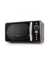 MICROONDAS VINTAGE NEGRO 700W. GRUNKEL