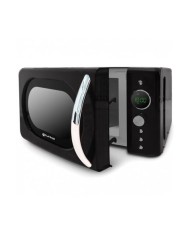 MICROONDAS VINTAGE NEGRO 700W. GRUNKEL
