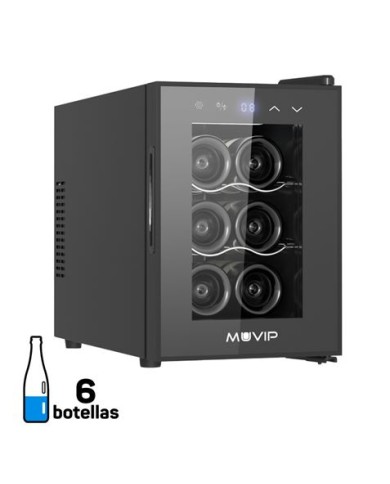 VINOTECA 6 BOTELLAS 58W 39CM MUVIP