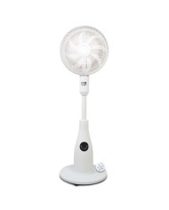VENTILADOR NEBULIZADOR DESIGN PRO 80W CON MANDO Y LUZ LED MUVIP