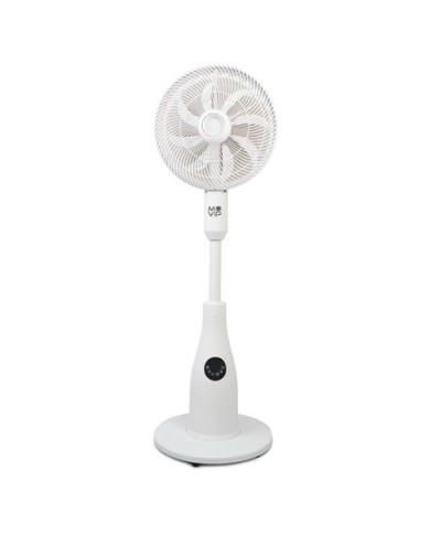 VENTILADOR NEBULIZADOR DESIGN PRO 80W CON MANDO Y LUZ LED MUVIP