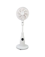 VENTILADOR NEBULIZADOR DESIGN PRO 80W CON MANDO Y LUZ LED MUVIP