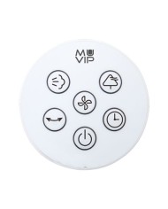 VENTILADOR NEBULIZADOR DESIGN PRO 80W CON MANDO Y LUZ LED MUVIP