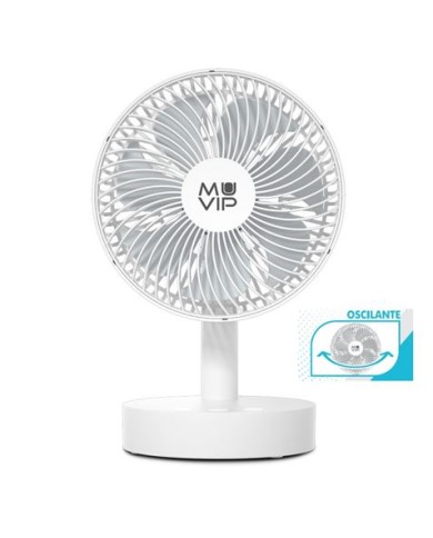 VENTILADOR PORTATIL OSCILANTE 8 BATERÍA MUVIP