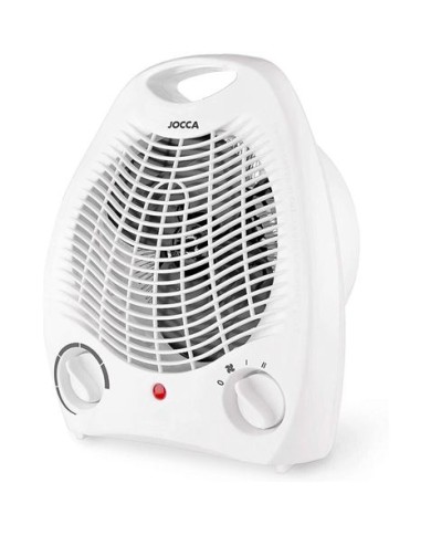 CALEFACTOR ELECTRICO 2000W FUNCION CALOR Y VENTILADOR 2 VELOCIDADES BLANCO