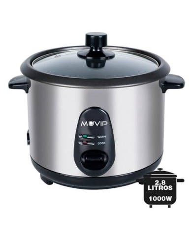 ARROCERA 2.8 LITROS 1000W INOX MUVIP