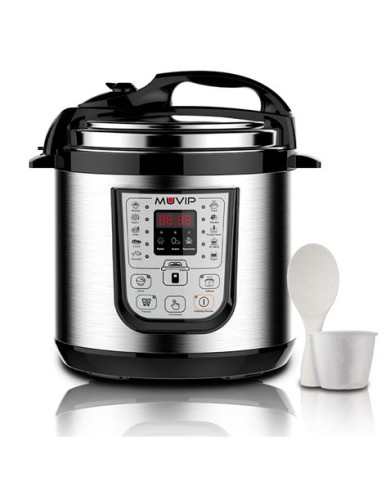 OLLA A PRESIÓN PROGRAMABLE 6 LITROS | 15 PROGRAMAS 1000W MUVIP