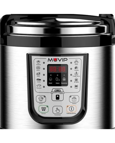 OLLA A PRESIÓN PROGRAMABLE 6 LITROS | 15 PROGRAMAS 1000W MUVIP