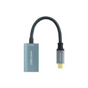 CABLE CONVERSOR USB-C THUNDERBOLT 3 A DISPLAYPORT 15CM GREY