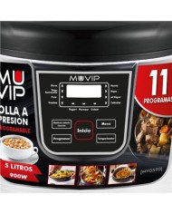 OLLA MULTIFUNCIÓN PROGRAMABLE 5 LITROS | 11 PROGRAMAS 900W MUVIP