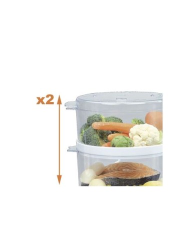 VAPORERA 2 PISOS 400W 4.4 LITROS JOCCA