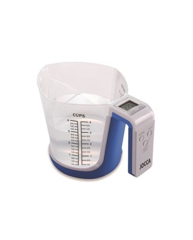 BASCULA DE COCINA CON JARRA MEDIDORA COLOR SURTIDO JOCCA