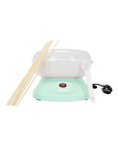 MAQUINA DE ALGODON DE AZUCAR VINTAGE TURQUESA JOCCA