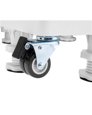 SOPORTE/BASE AJUSTABLE SERIE PRO CON RUEDAS PARA NEVERA Y LAVADORAS CROMAD