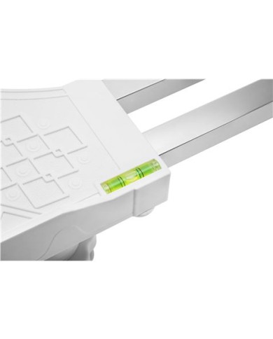 SOPORTE/BASE AJUSTABLE SERIE PRO CON RUEDAS PARA NEVERA Y LAVADORAS CROMAD