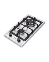 PLACA A GAS 2 FUEGOS ENCASTRAR ACERO INOX MX-PG2202X MX ONDA
