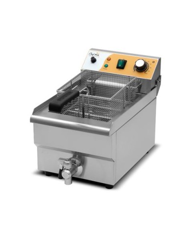 FREIDORA ELÉCTRICA PROFESIONAL 10 LITROS 3000W CHEF PRO