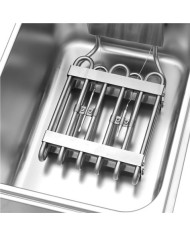 FREIDORA ELÉCTRICA PROFESIONAL 11+11 LITROS 2X3000W CHEF PRO