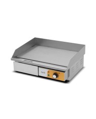 PLANCHA ELÉCTRICA PROFESIONAL SUPERFICIE LISA 3000W CHEF PRO
