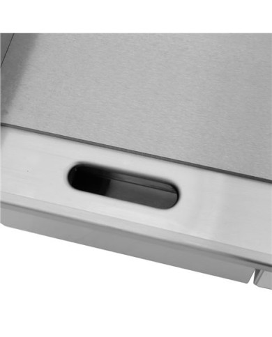 PLANCHA ELÉCTRICA PROFESIONAL SUPERFICIE LISA 3000W CHEF PRO