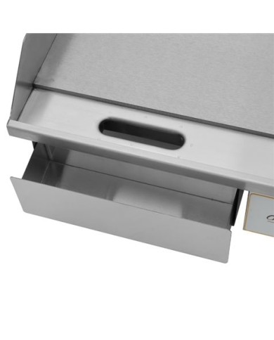 PLANCHA ELÉCTRICA PROFESIONAL SUPERFICIE LISA 3000W CHEF PRO