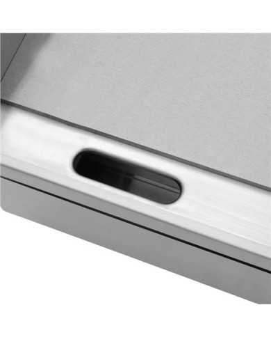 PLANCHA ELÉCTRICA PROFESIONAL SUPERFICIE LISA 4400W CHEF PRO
