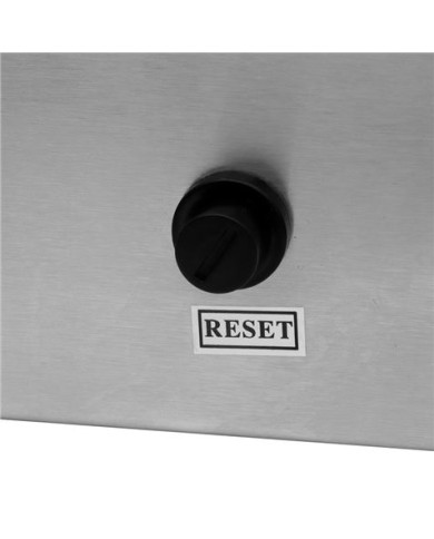 SANDWICHERA INDUSTRIAL DOBLE PLACAS LISAS 3600W CHEF PRO