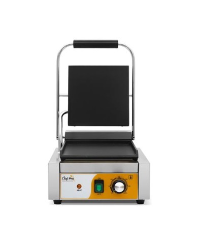 SANDWICHERA INDUSTRIAL PLACAS LISAS 1800W CHEF PRO