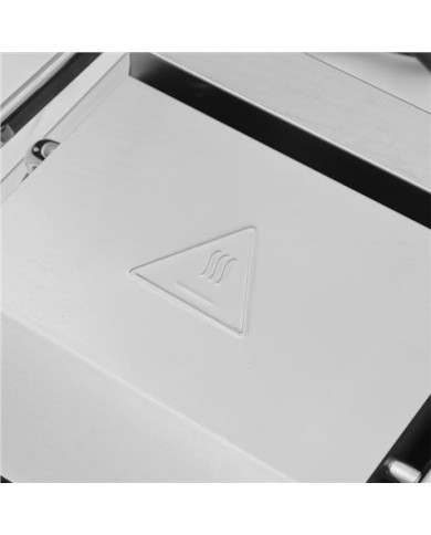 SANDWICHERA INDUSTRIAL PLACAS LISAS 1800W CHEF PRO