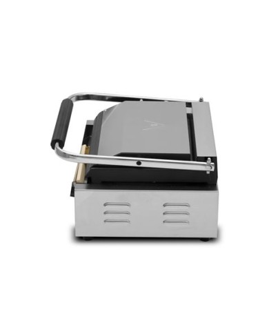 SANDWICHERA INDUSTRIAL SUPERFICIE MIXTA (RAYADA + LISA) 2200W CHEF PRO