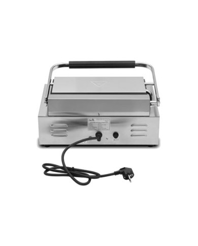 SANDWICHERA INDUSTRIAL SUPERFICIE MIXTA (RAYADA + LISA) 2200W CHEF PRO