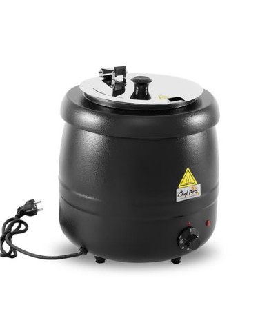MARMITA DE SOPA INDUSTRIAL 10 LITROS 400W CHEF PRO