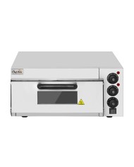 HORNO DE PIZZA ELÉCTRICO PROFESIONAL 1 CÁMARA 2000W CHEF PRO