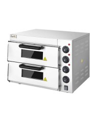 HORNO DE PIZZA ELÉCTRICO PROFESIONAL 2 CÁMARAS 3000W CHEF PRO